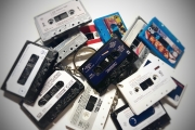 Vintage Cassette Keychain